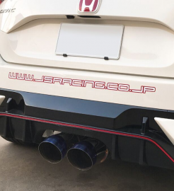 ESCAPE J´S RACING PLUS DUAL 70RS (STREET LEGAL) HONDA CIVIC TYPE-R FK8 2017>